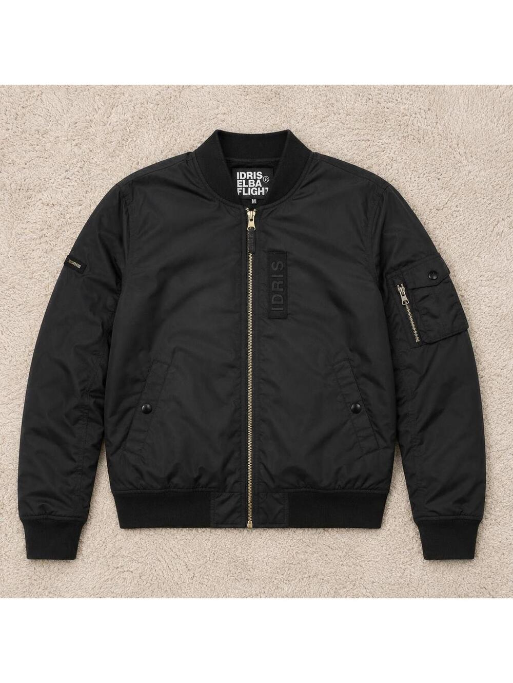 Super fire Idris Elba x SuperDry flight bomber jacket.